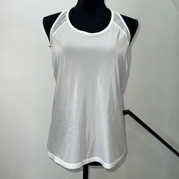Lululemon White Sunshine Salutation Tank Top - Picture 7 of 13